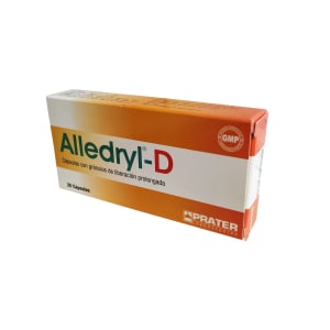 Alledryl-D comprimidos x 20