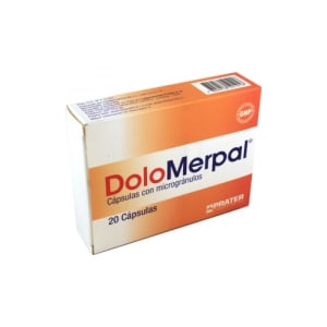 DoloMerpal microgranulos x 20 capsulas