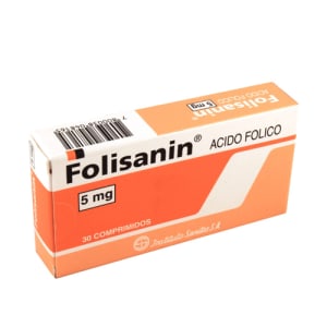 Folisanin 5 mg. 30 comp.