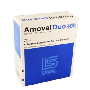 Amoval Duo Jarabe 400ml/5ml x 70 ml