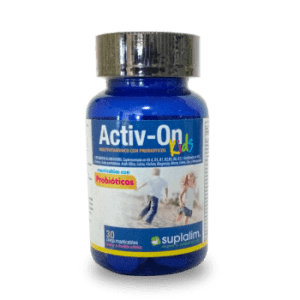 Activ On Kids multivitamínico con Probióticos x 30 comp masticables