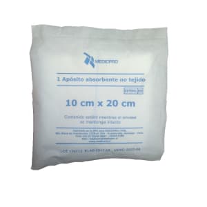 Apósito no tejido 10 x 20 cms.