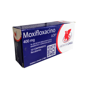 Moxifloxacino 400 mg 10 comprimidos recubiertos