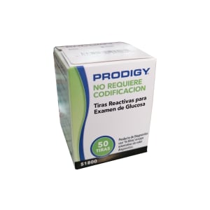 Tiras Reactivas Prodigy 50 Unidades