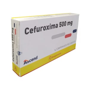 Cefuroxima 500 mg 14 comprimidos recubiertos