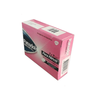 Panadol Infantil 80 mg 20 comprimidos 2 a 9 años