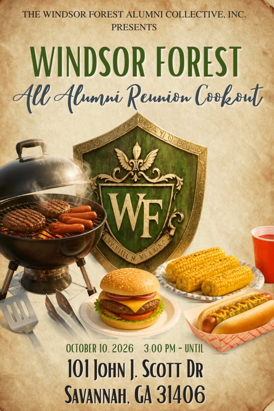 Reunion Cookout flyer