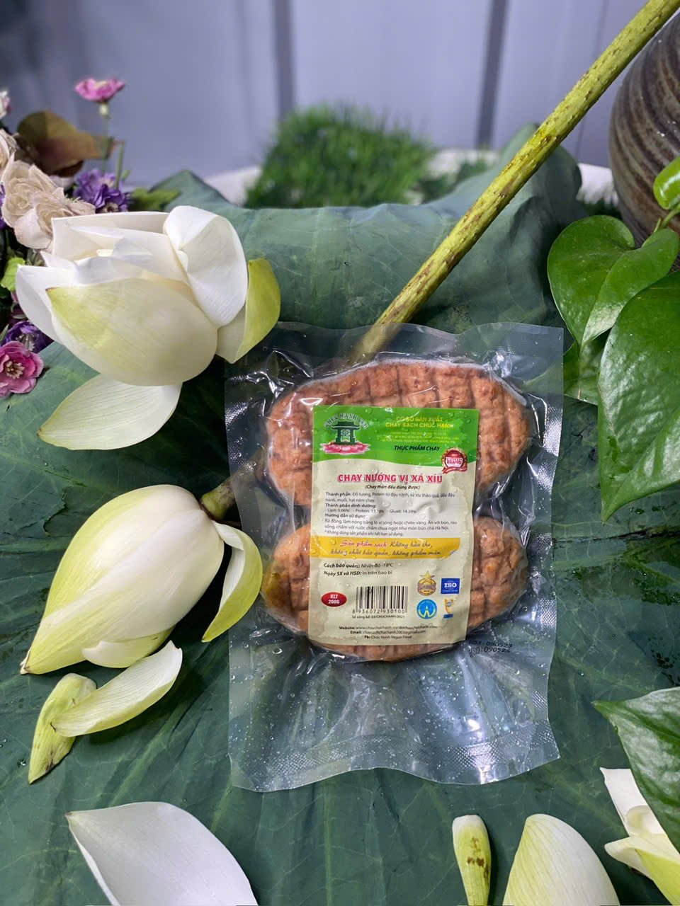 Chay nướng vị xá xíu - Chân thành tâm