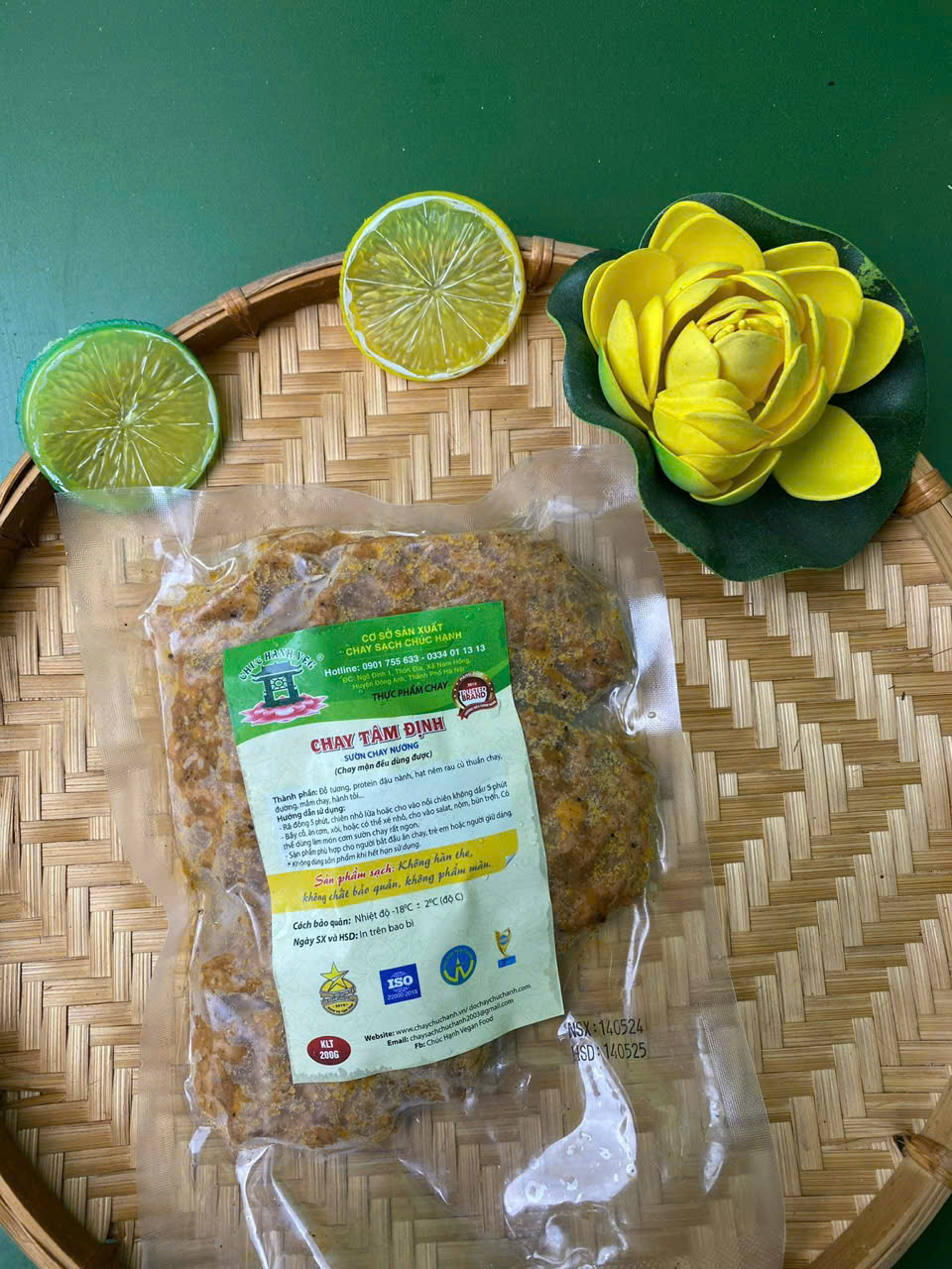 Chay Tâm Định - Sườn chay nướng