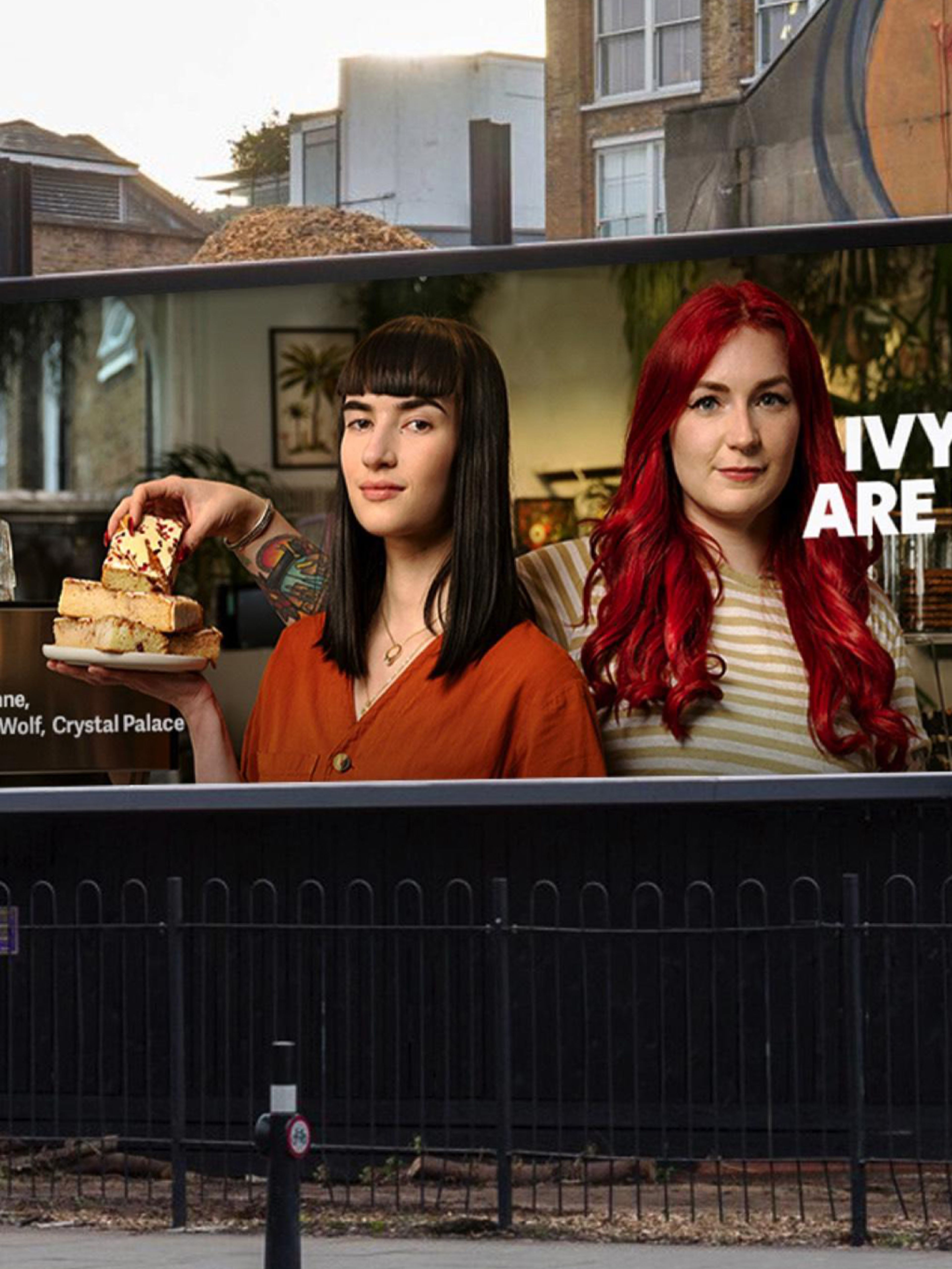Billboard showing Boss It campaign