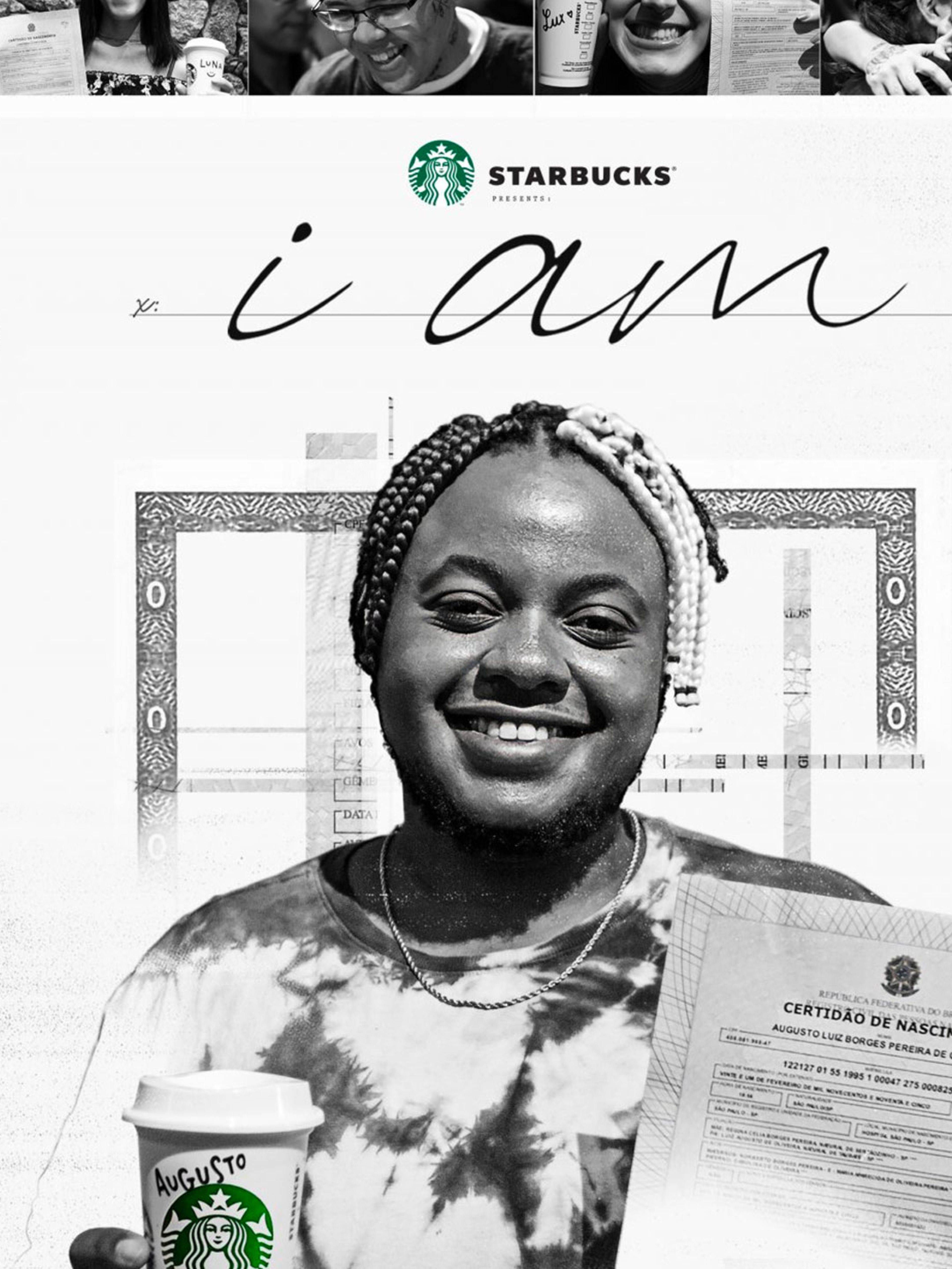 Starbucks I am campaign image