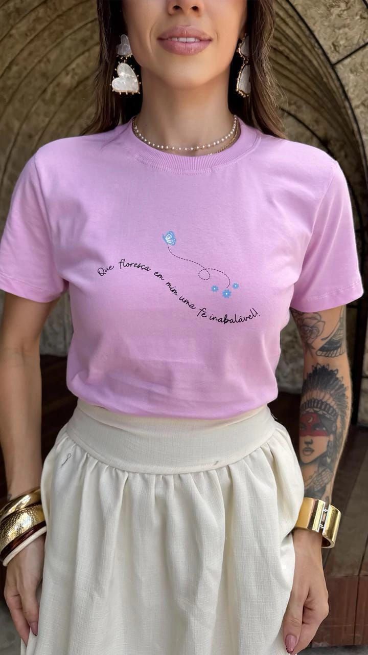T-SHIRT que floresça em mim — imagem 1 de 1