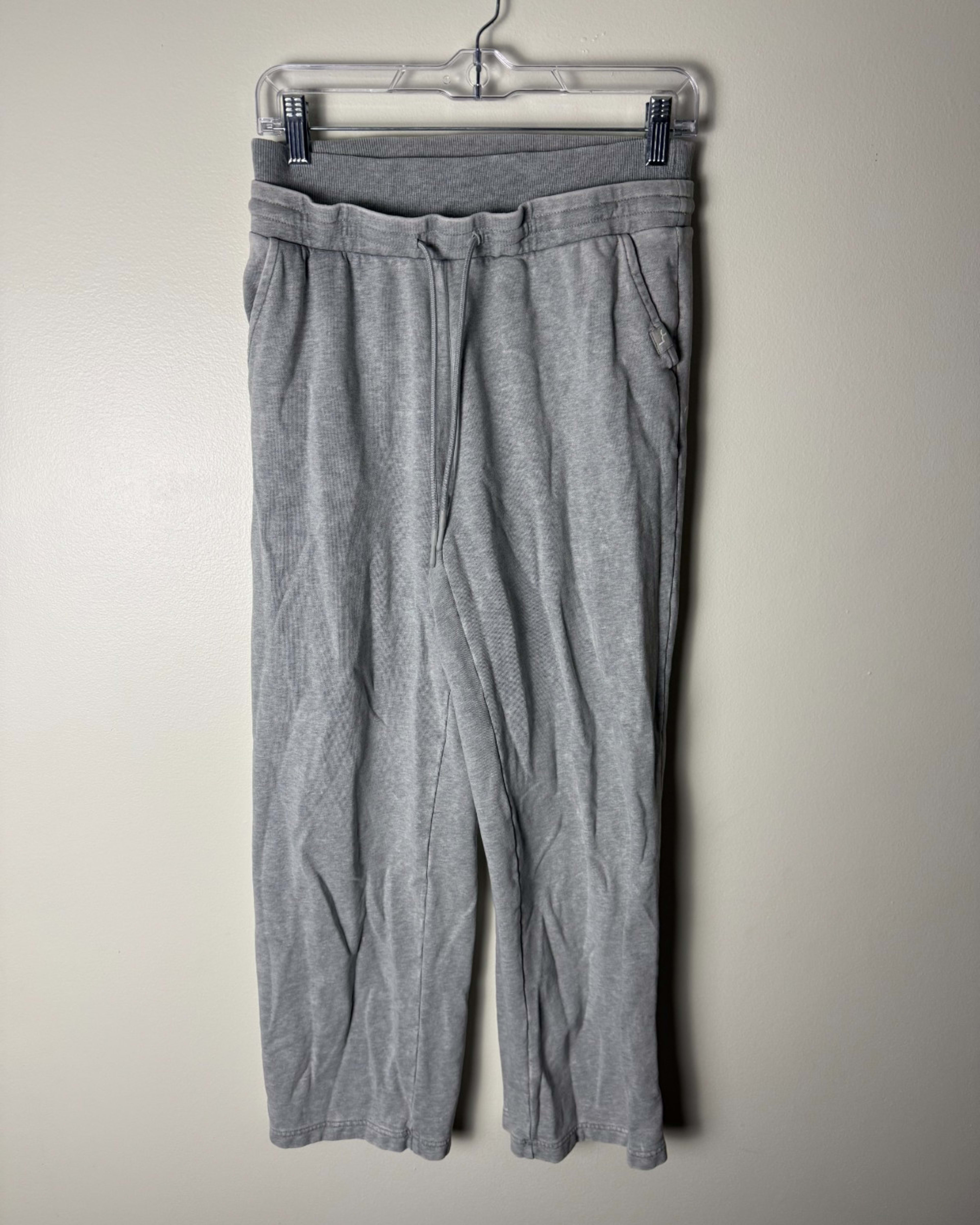 Joy Lab Gray Jogger Pants Activewear Pull On Elastic Waist Womens S