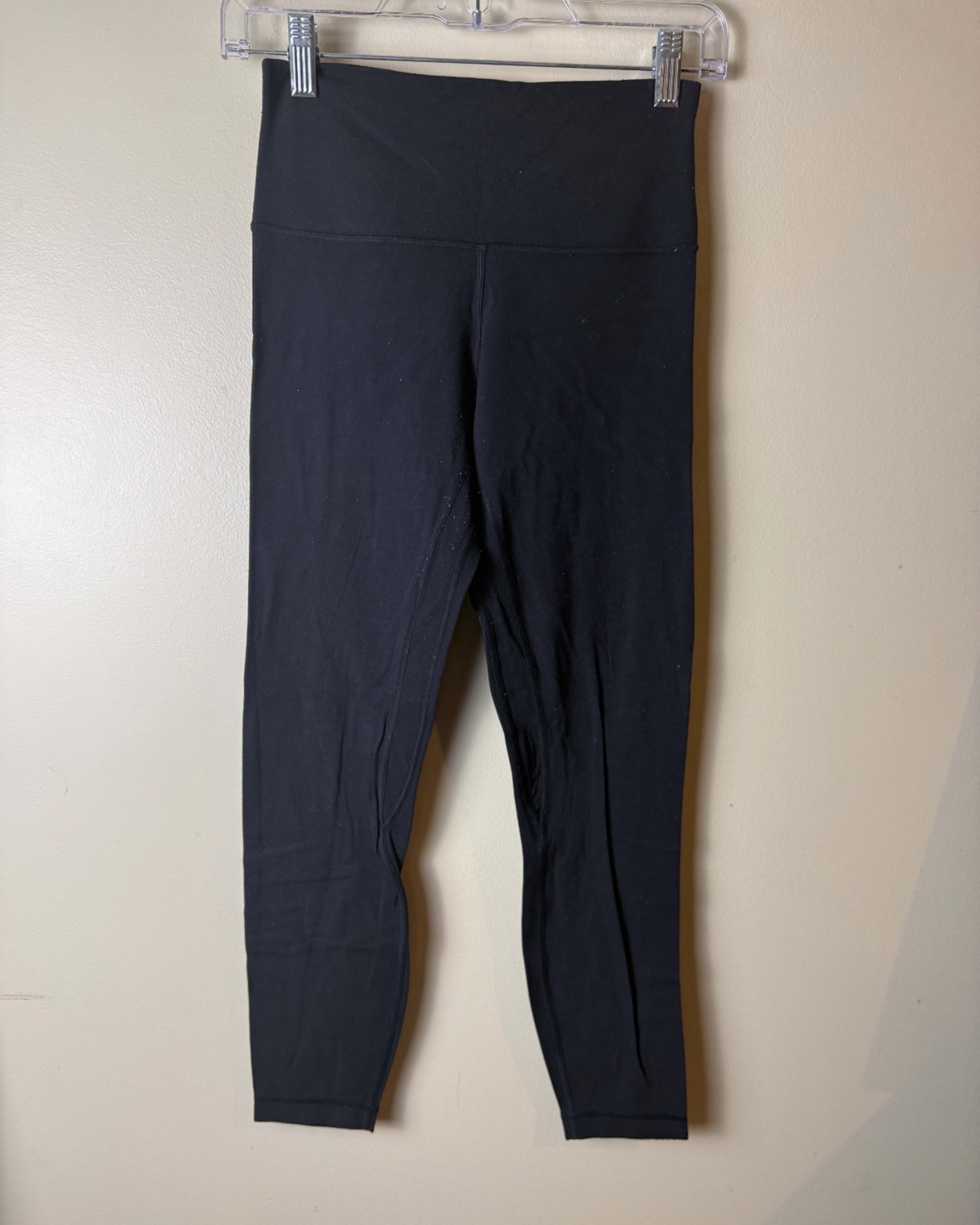 Lululemon Leggings Womens 6 Black Yoga Pants Athletic Stretch