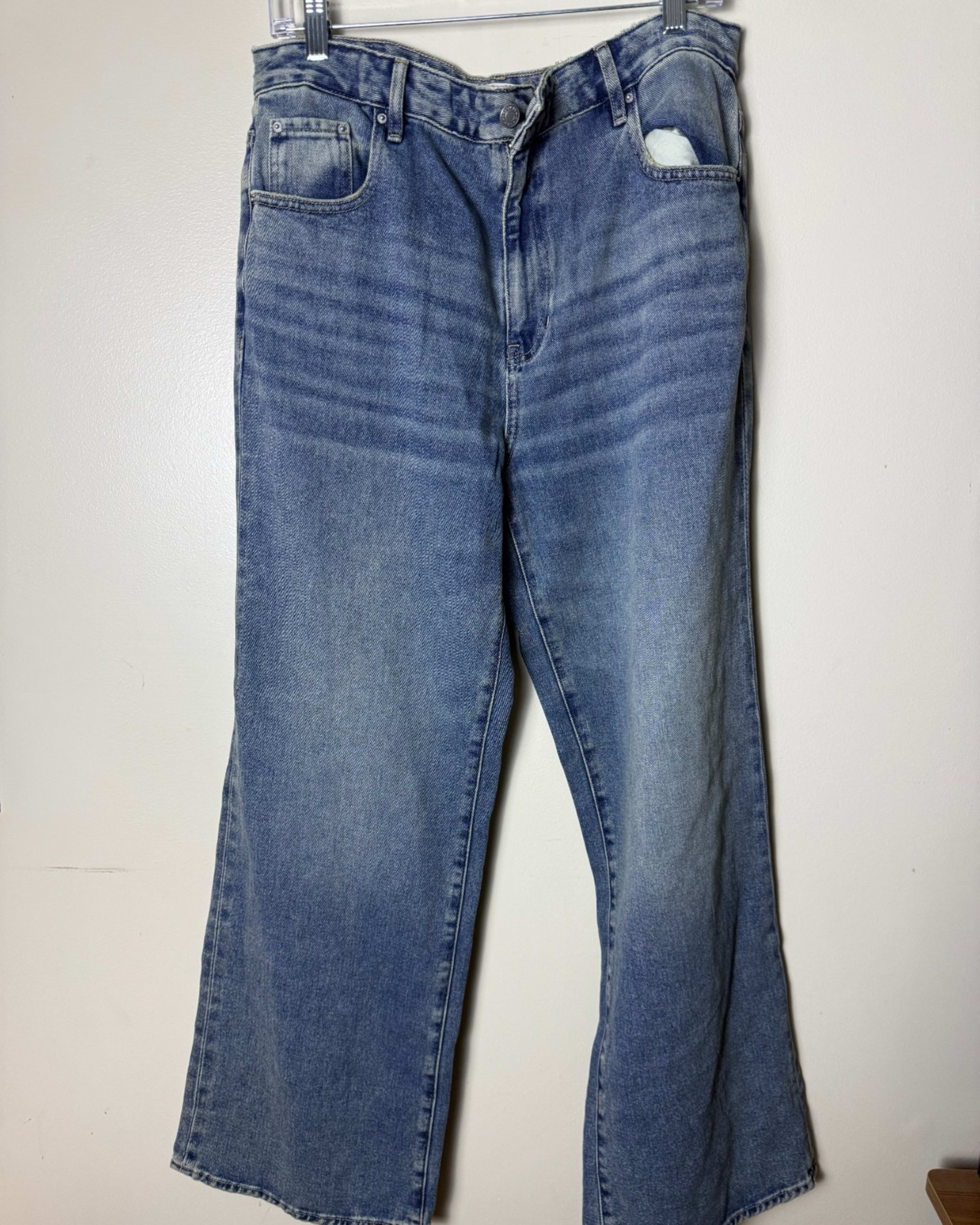 PacSun Baggy Wide-Leg Jeans Men's 34 Blue Denim Skater Grunge Casual