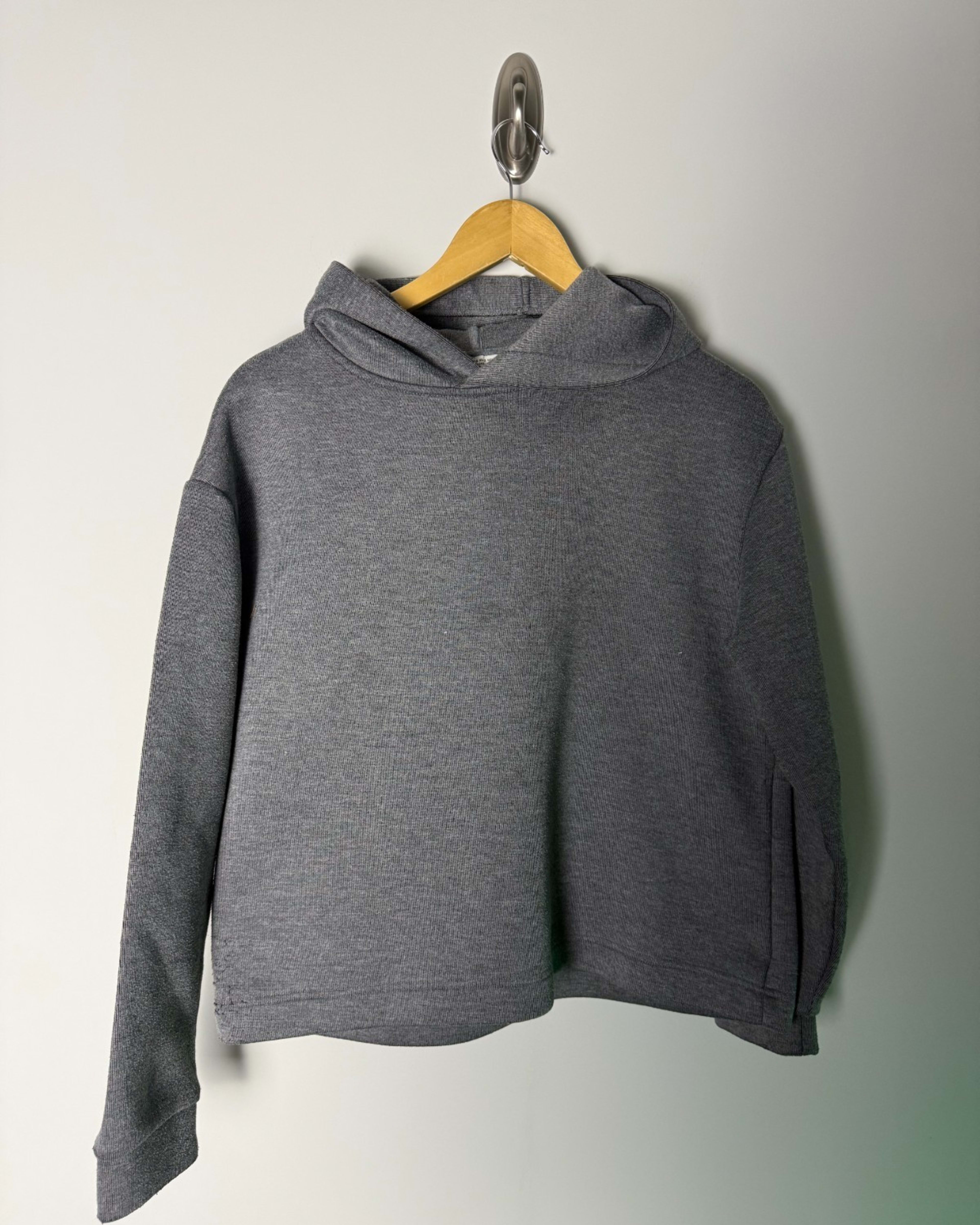 Zara Long Sleeve Hoodie Women's S Grey Comfortable Casual