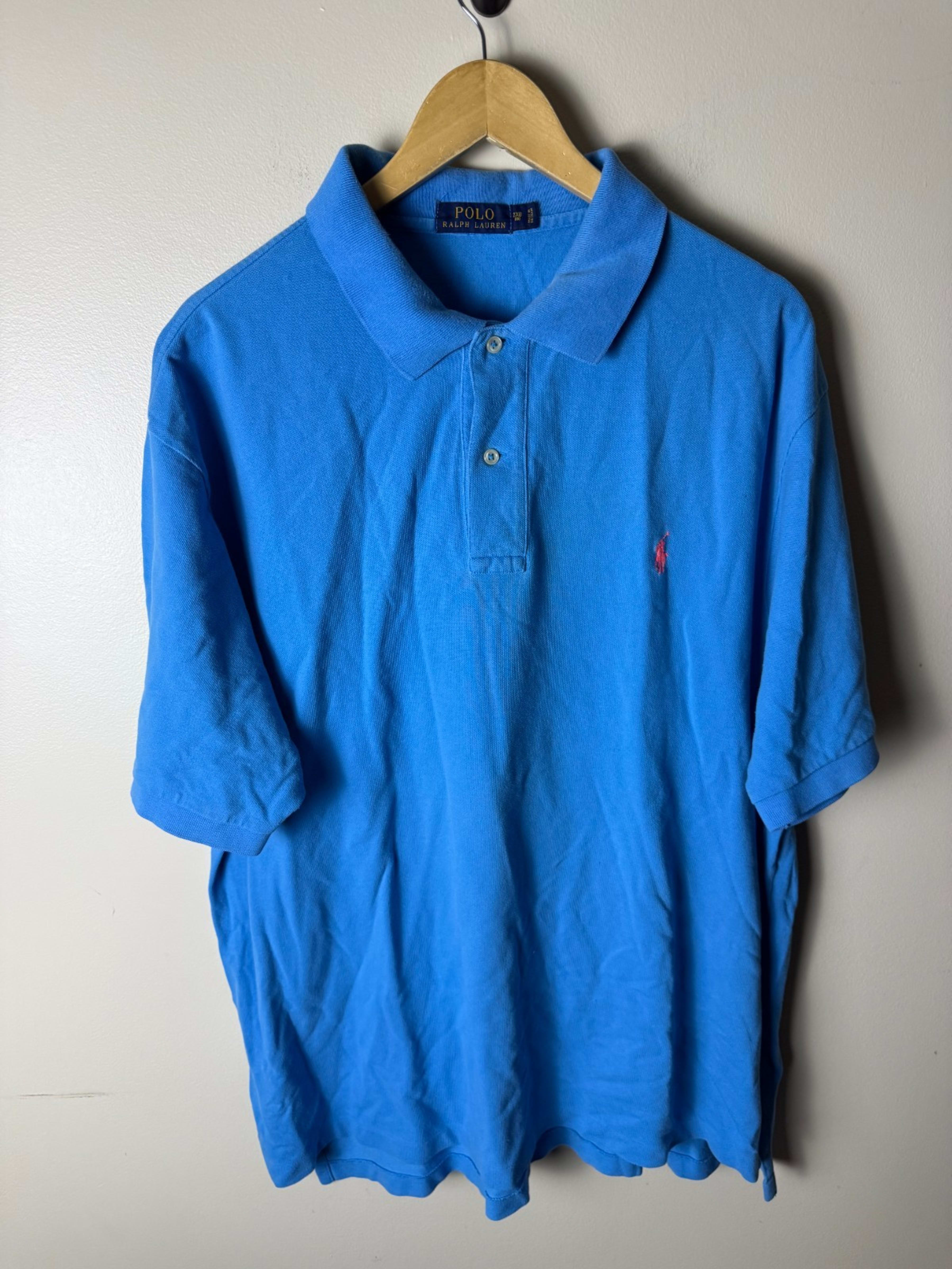 Polo Ralph Lauren Polo Shirt Mens 2XB Blue Casual