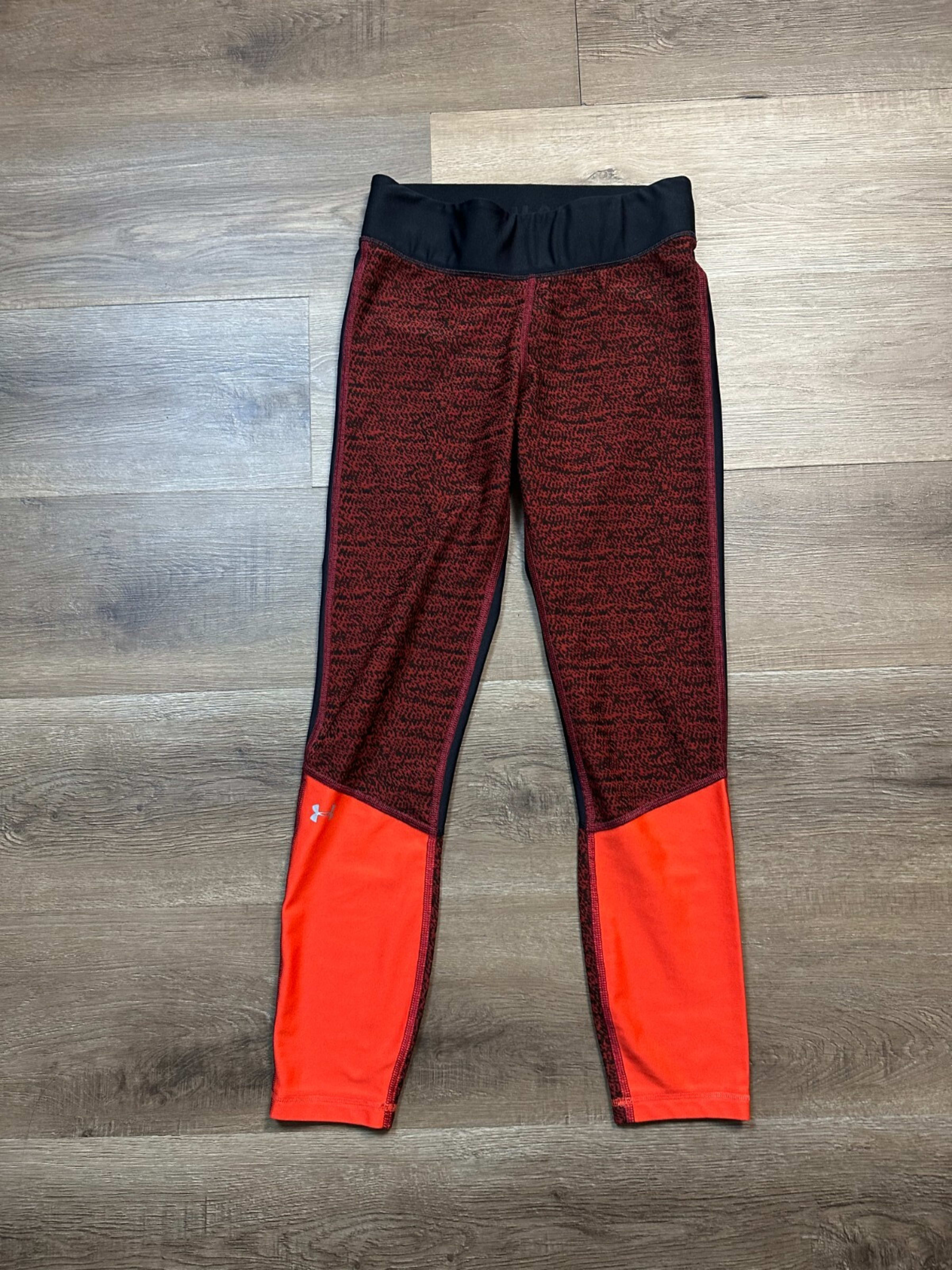 Under Armour Compression Heat Gear Women's S Orange Activewear
