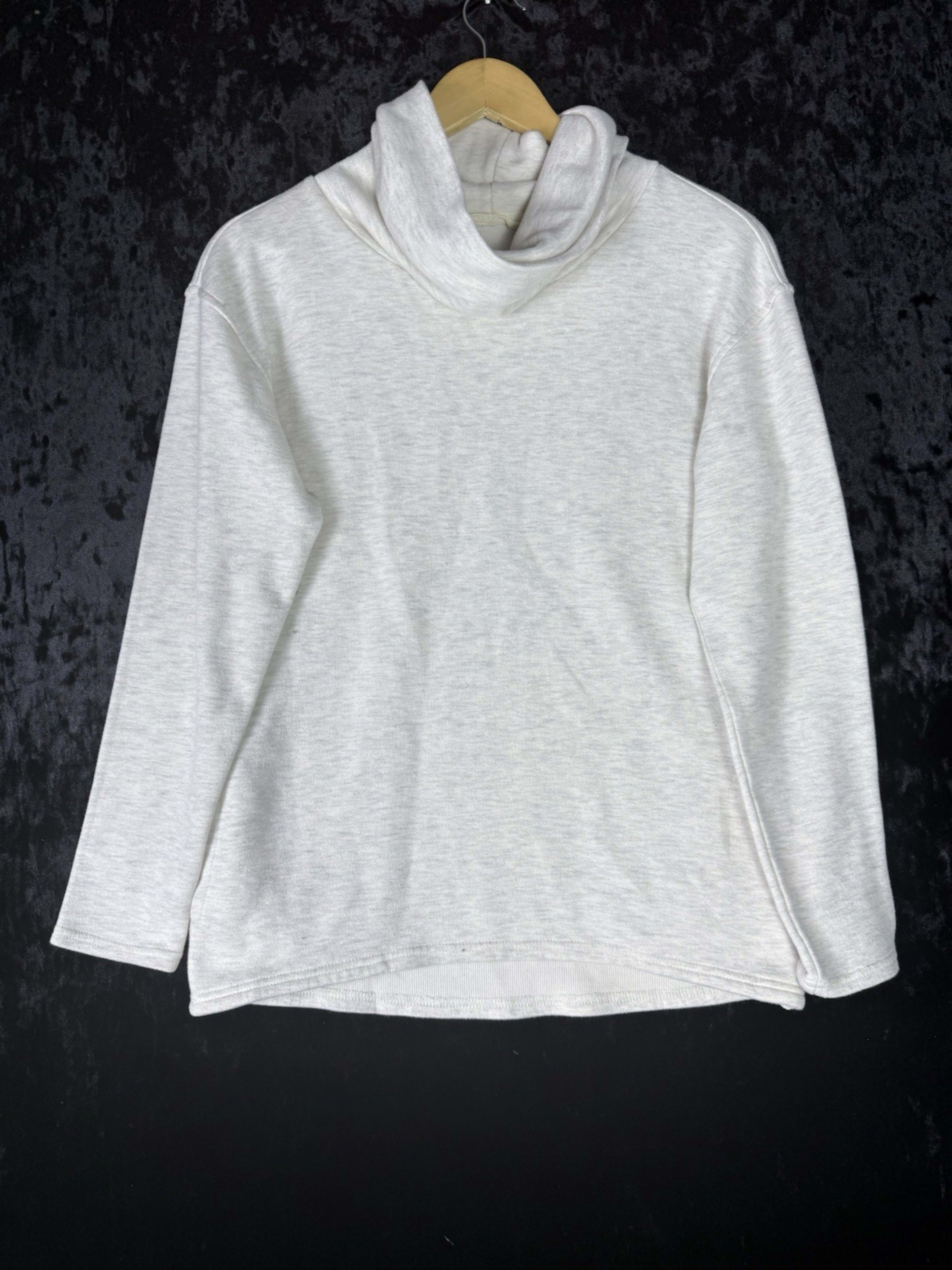 Burton DayRide Cowl Neck Turtleneck Pullover Sweater Womens XS White Cream