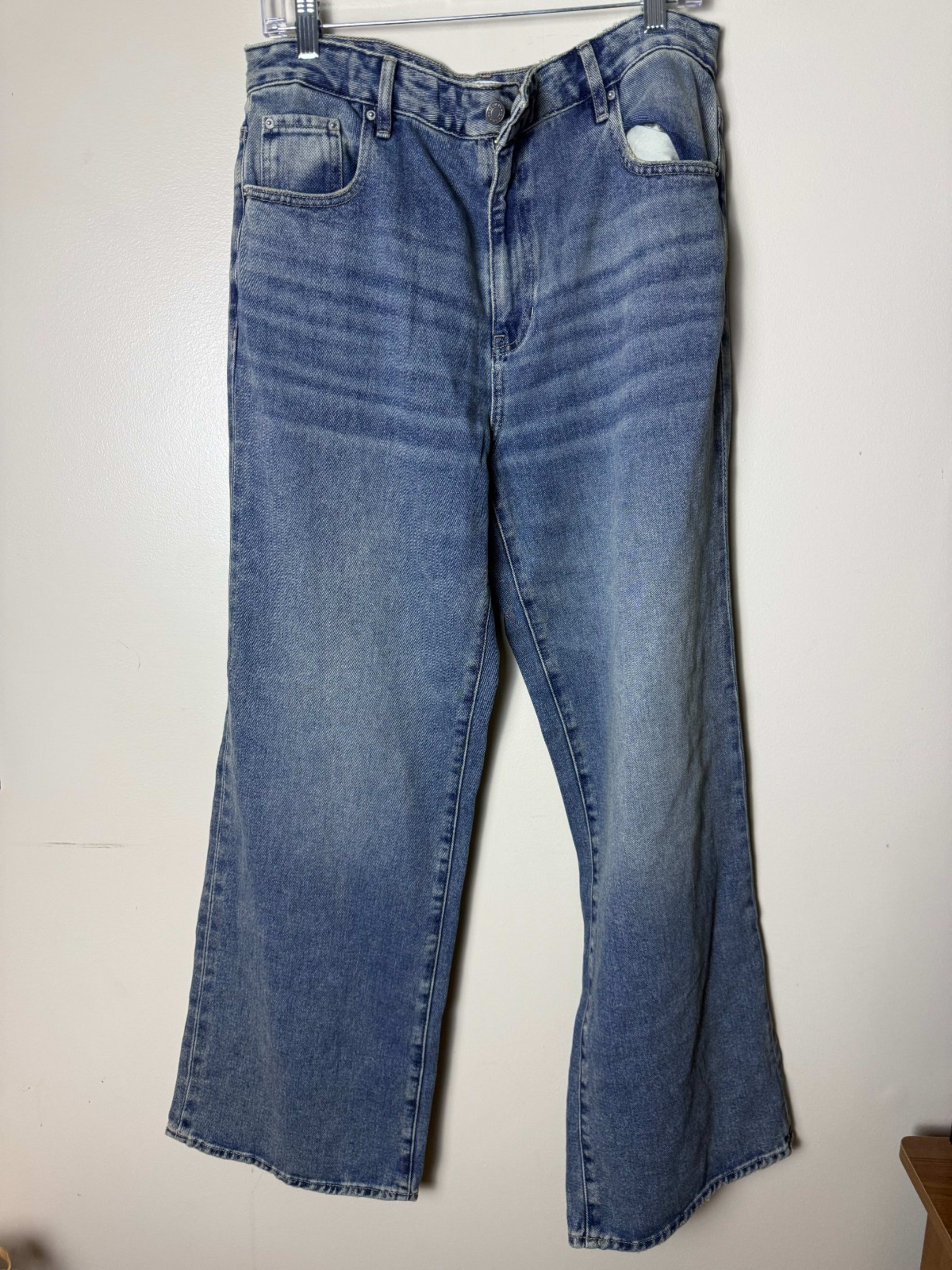 PacSun Baggy Wide-Leg Jeans Men's 34 Blue Denim Skater Grunge Casual