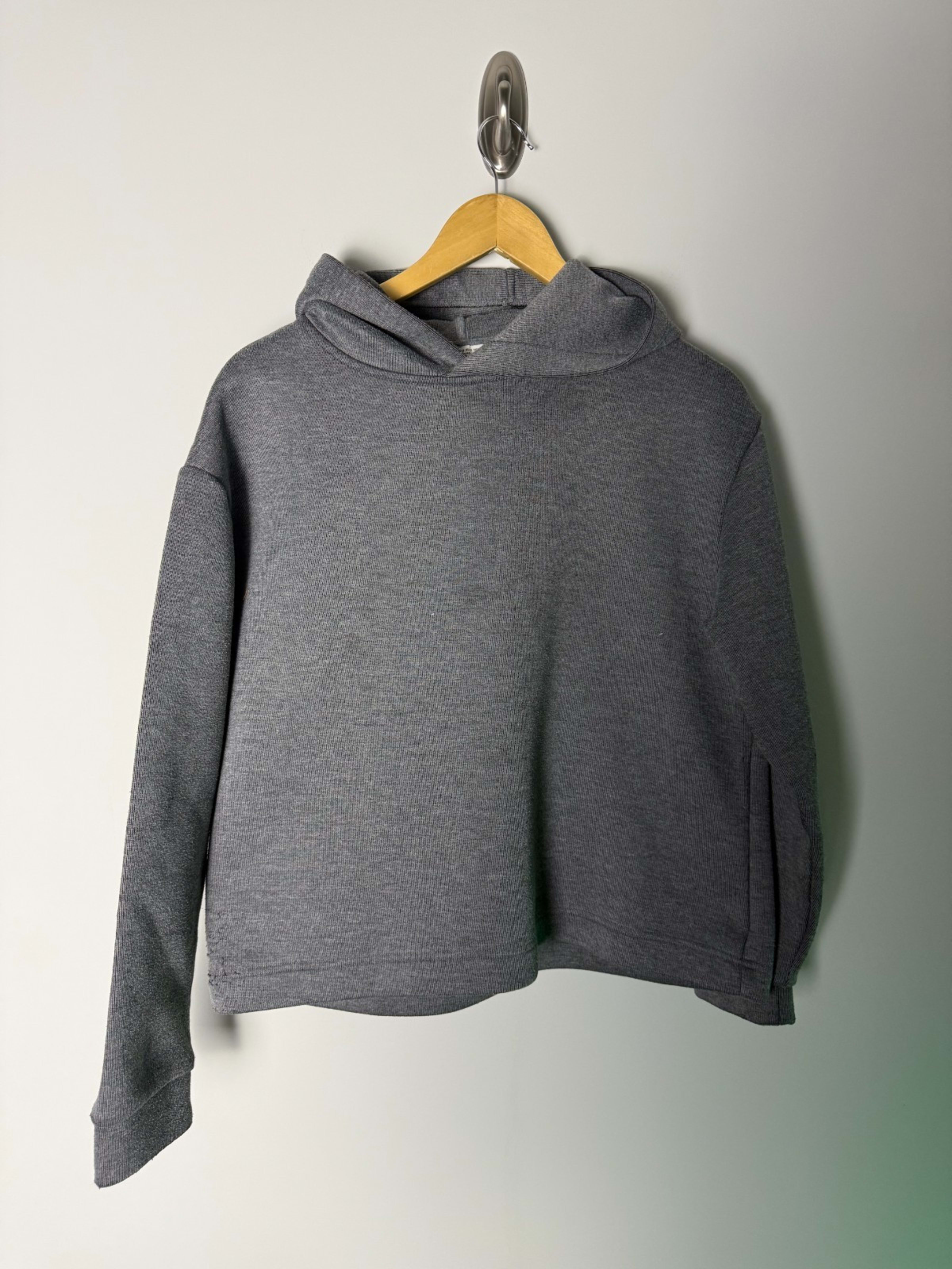 Zara Long Sleeve Hoodie Women's S Grey Comfortable Casual