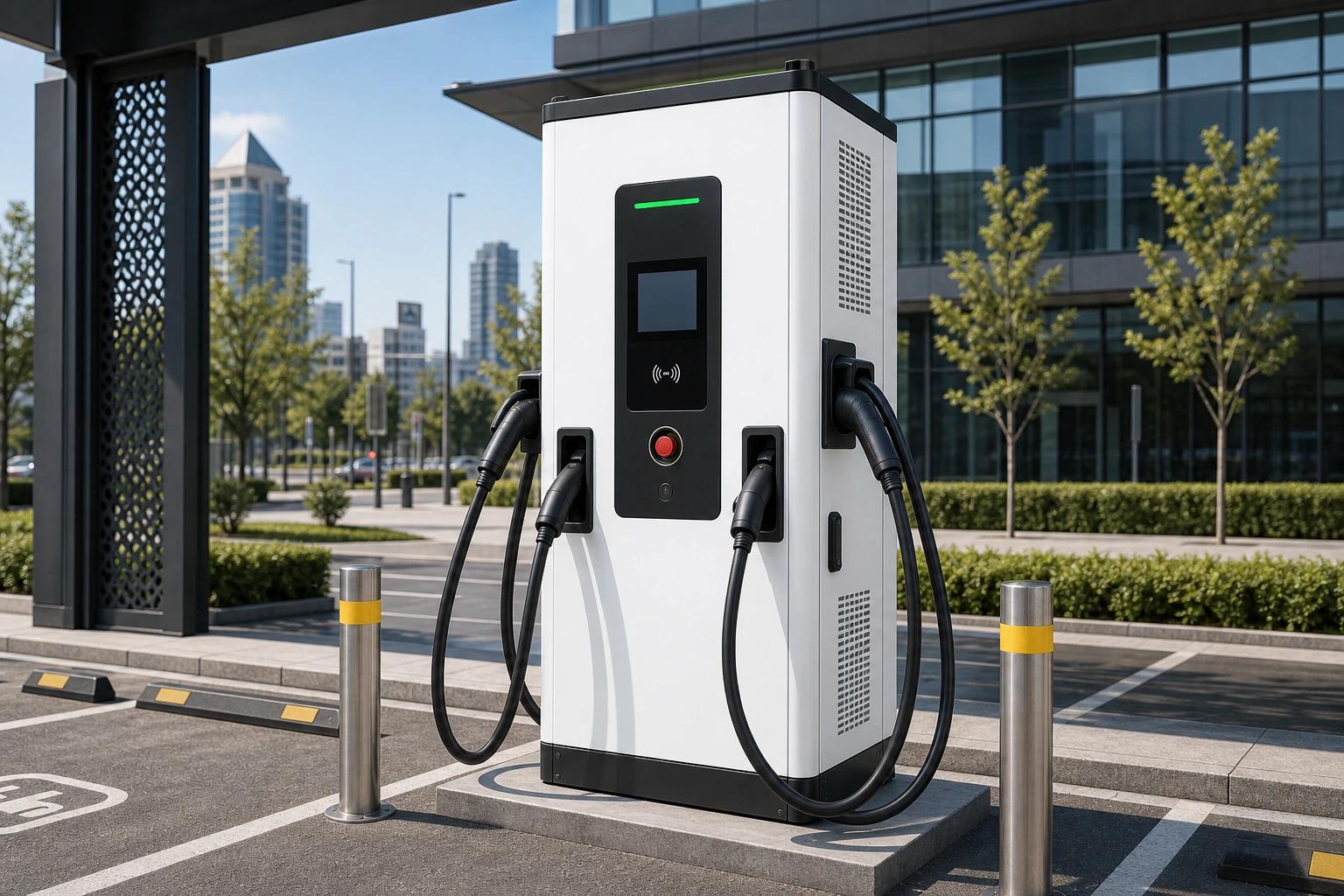 Commercial DC Fast Charging Station