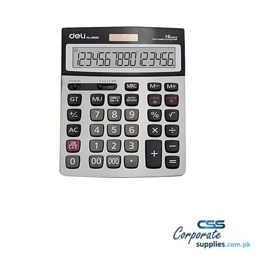 Deli Brand Calculator 16 Digit E39265