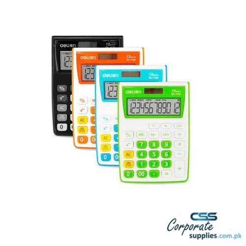 Deli Brand Desktop Calculator Model E1122