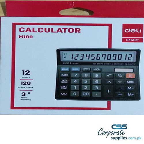 Deli Brand- Deli Calculator Model CM19920