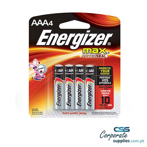 Energizer Cell Max +PowerSeal AAA