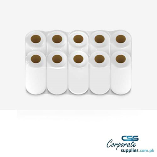 Small Ten Packs Toilet Roll (Un Wrapped) - Rose Petal