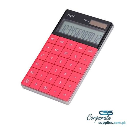 Deli Calculator 12-Digit Metal (E1671)