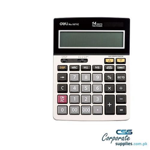 Deli Desktop Check Calculator (1671C)