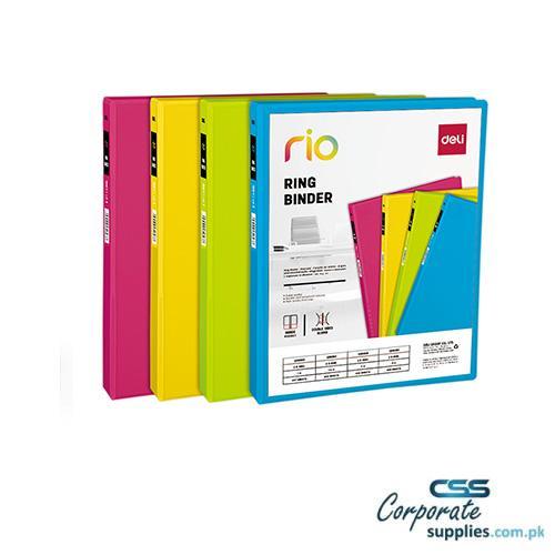 Deli D-Ring View Binder A4 4C (10100)