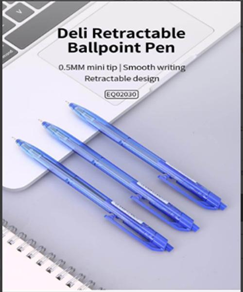 Deli Ballpoint Pen Mini tip 0.7mm EQ02130