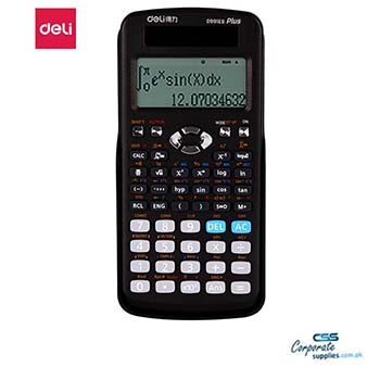 Deli Scientific Calculator Black (991ES)