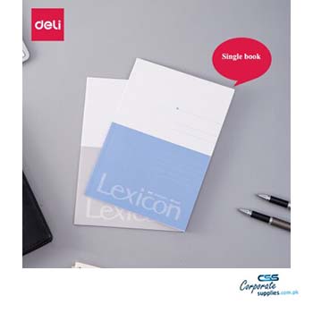 Deli Adhesive Bound Note Book (7952)