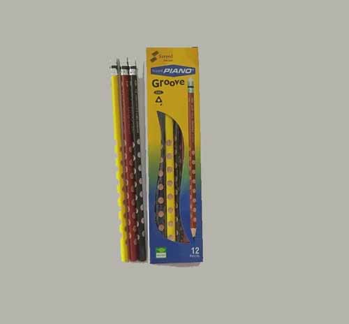 Piano Groove Pencil With Eraser