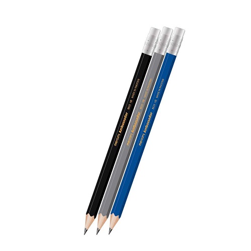 Mercury Ambassador Pencil With Eraser (Box)