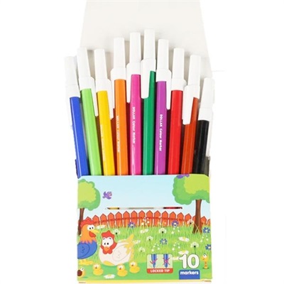 Mercury Brito Fiber Marker Set-10 (Wallet)