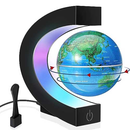Owner Solid World Globe Magnetic field floating