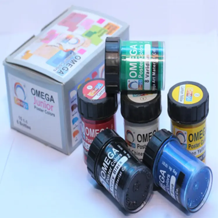 Omega Poster Colors Junior Box Packing