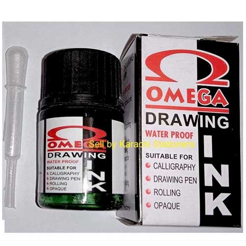 Omega Drawing Ink 20 CC Old Packing
