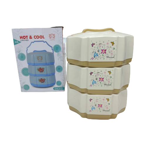3 Layers Hot & Cool 4.5L Lunch Box