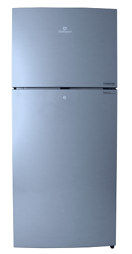 Chrome Pro Hairline Silver Double Door Refrigerator 9178LF