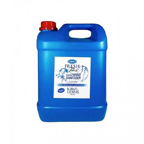 Laquila Fresh Touch Instant Hand Sanitizer 5L Can