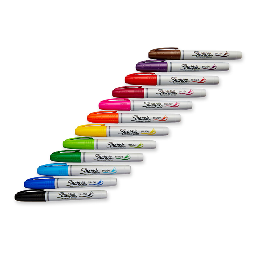 Sharpie Permanent Marker Brush Tip