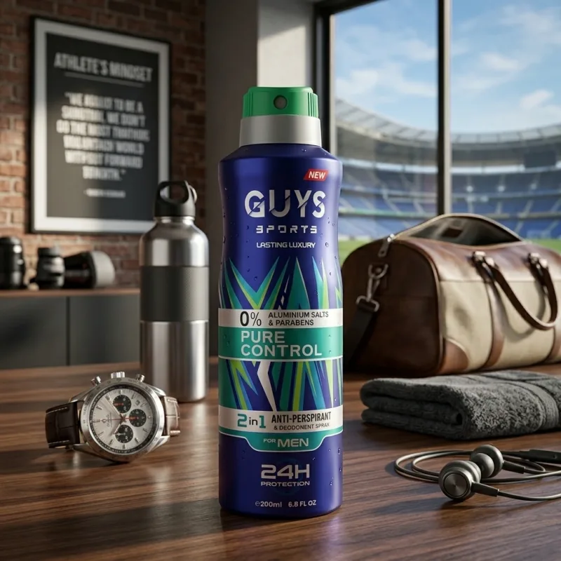 Guys Sports Pure Control Body Spray 200ml