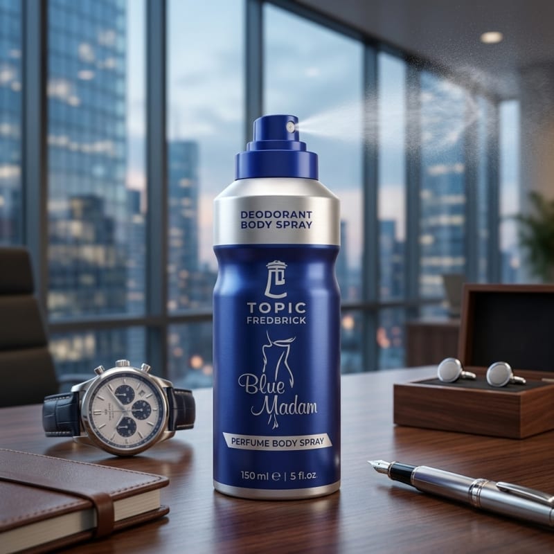 Topic Blue Madam Body Spray 150ml