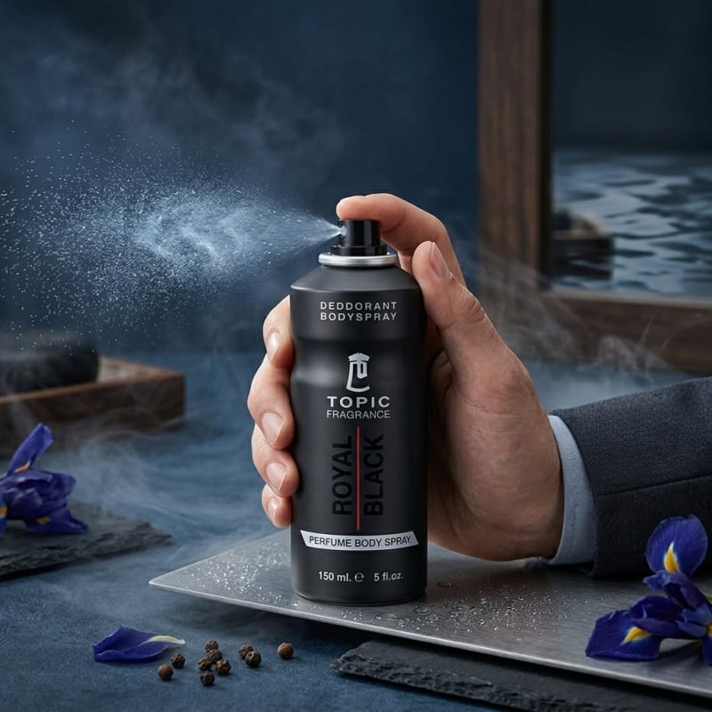 Topic Royal Black Body Spray 150ml